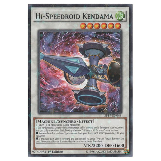Yu-Gi-Oh! - Star Pack Battle Royal - Hi-Speedroid Kendama (Starfoil Rare) SP17-EN043