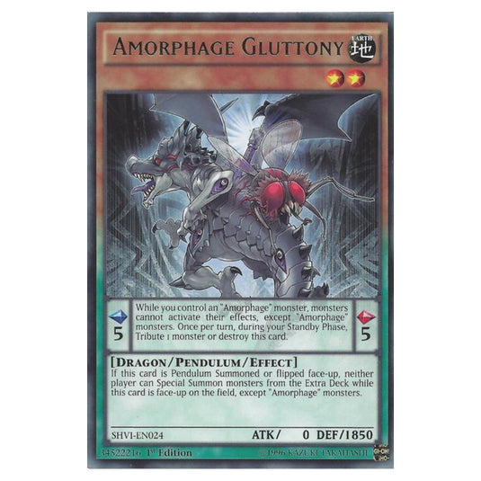 Yu-Gi-Oh! - Shining Victories - Amorphage Gluttony (Rare) SHVI-EN024