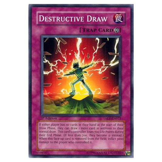 Yu-Gi-Oh! - Tactical Evolution - Destructive Draw (Common) TAEV-EN073