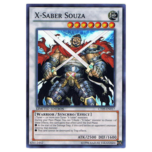 Yu-Gi-Oh! - Collectible Tins 2012 Wave 2 - X-Saber Souza (Super Rare) CT09-EN017