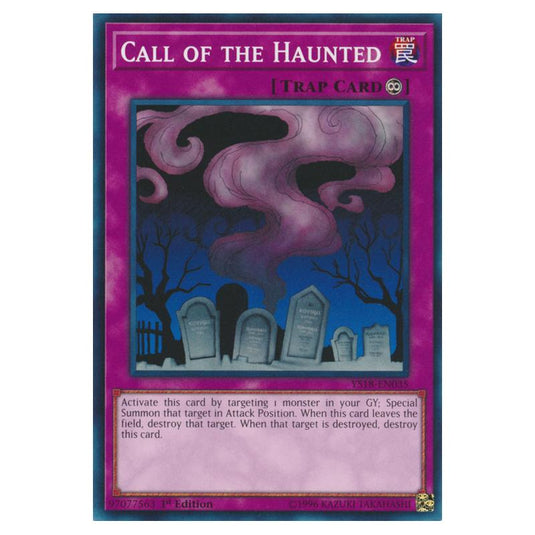 Yu-Gi-Oh! - Starter Deck - Codebreaker - Call of the Haunted (Common) YS18-EN035