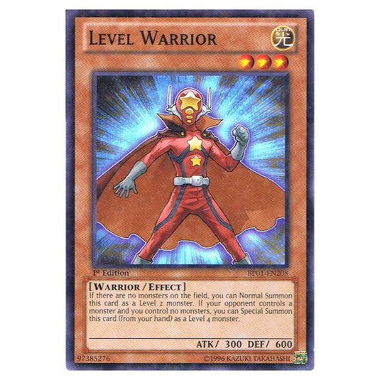 Yu-Gi-Oh! - Battle Pack - Epic Dawn - Level Warrior (Starfoil Rare) BP01-EN208