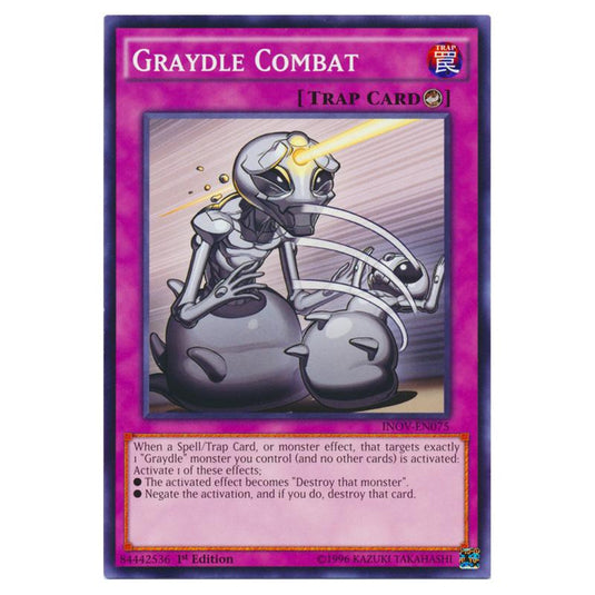 Yu-Gi-Oh! - Invasion - Vengeance - Graydle Combat (Common) INOV-EN075