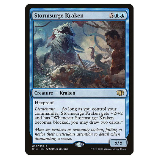 Magic The Gathering - Commander 2014 - Stormsurge Kraken - 18
