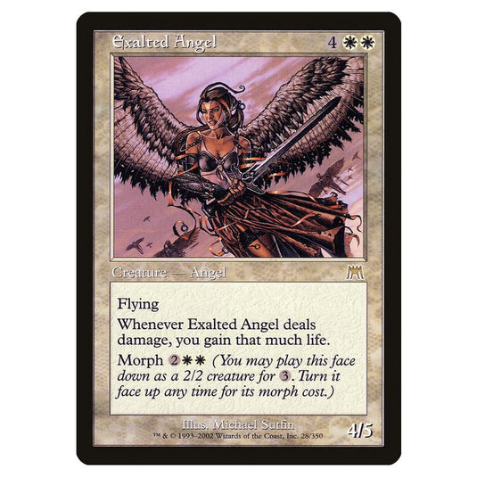 Magic The Gathering - Onslaught - Exalted Angel - 28/350 (Foil)