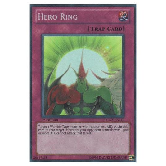 Yu-Gi-Oh! - Legendary Collection 2 - The Duel Academy Years Mega Pack - Hero Ring (Super Rare) LCGX-EN110