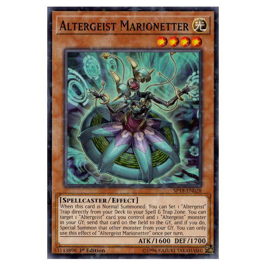 Yu-Gi-Oh! - Star Pack VRAINS - Altergeist Marionetter (Starfoil) SP18-EN028