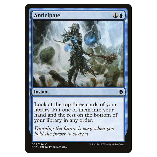 Magic The Gathering - Battle For Zendikar - Anticipate - 69/274