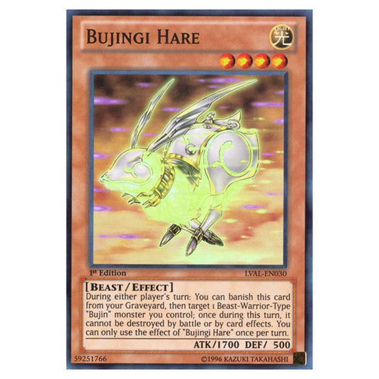 Yu-Gi-Oh! - Legacy of the Valiant - Bujingi Hare (Super Rare) LVAL-EN030