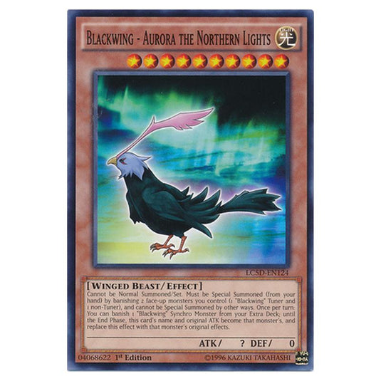 Yu-Gi-Oh! - Legendary Collection 5D's Mega Pack - Blackwing - Aurora the Northern Lights (Common) LC5D-EN124