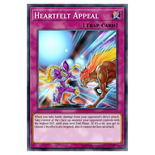 Yu-Gi-Oh! - Star Pack 2013 - Heartfelt Appeal (Starfoil Rare) SP13-EN036