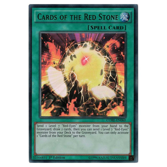 Yu-Gi-Oh! - Clash of Rebellions - Cards of the Red Stone (Ultra Rare) CORE-EN060
