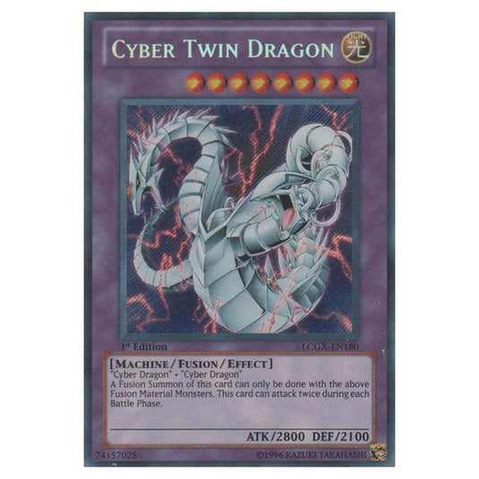 Yu-Gi-Oh! - Legendary Collection 2 - The Duel Academy Years Mega Pack - Cyber Twin Dragon (Secret Rare) LCGX-EN180