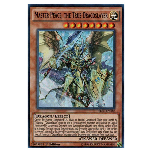 Yu-Gi-Oh! - The Dark Illusion - Master Peace, the True Dracoslayer (Ultra Rare) TDIL-EN020