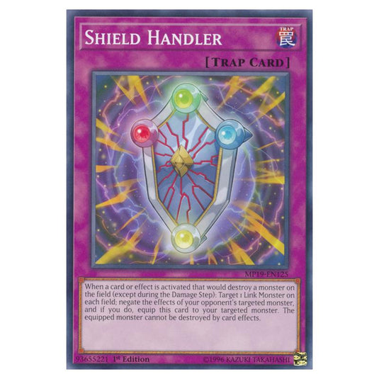 Yu-Gi-Oh! - 2019 Gold Sarcophagus Tin Mega Pack - Shield Handler (Common) MP19-EN125
