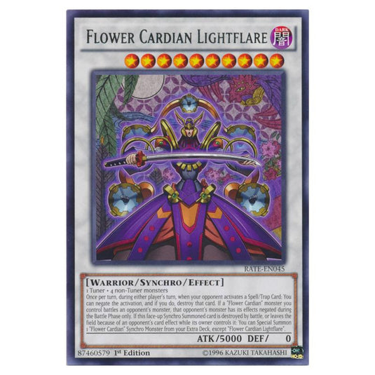 Yu-Gi-Oh! - Raging Tempest - Flower Cardian Lightflare (Rare) RATE-EN045