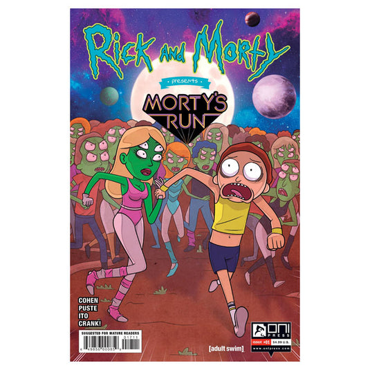 Rick And Morty Presents Mortys Run - Issue 1 Cover A Puste