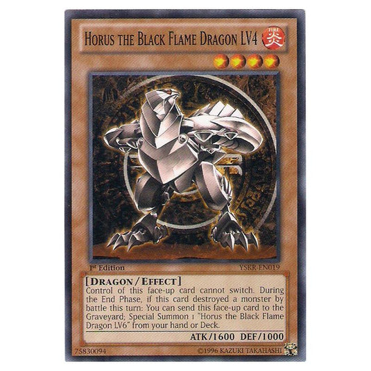 Yu-Gi-Oh! - Starter Deck - Kaiba Reloaded - Horus the Black Flame Dragon LV4 (Common) YSKR-EN019
