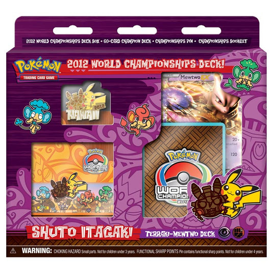 Pokemon - 2012 World Championship - Shuto Itagaki - Terrakion-Mewtwo EX Deck