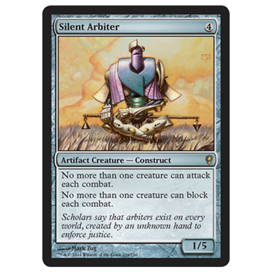 Magic the Gathering - Conspiracy - Silent Arbiter - 204/210