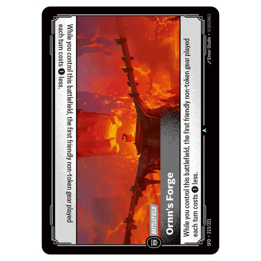 Riftbound: League of Legends TCG - Spiritforged - Ornn's Forge - 213/221
