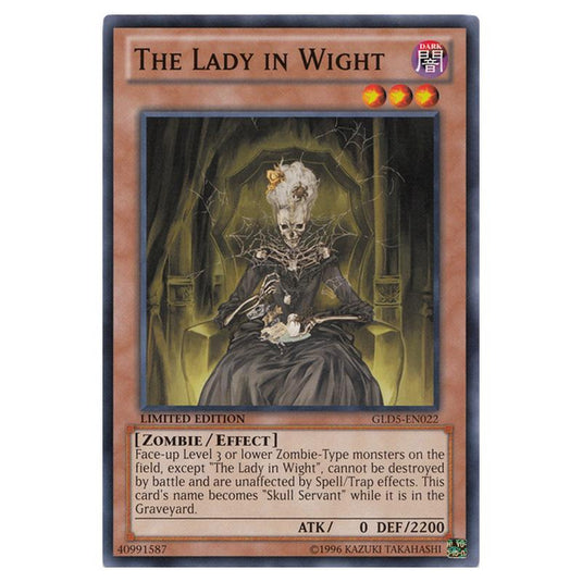Yu-Gi-Oh! - Gold Series - Haunted Mine - The Lady in Wight (Common) GLD5-EN022