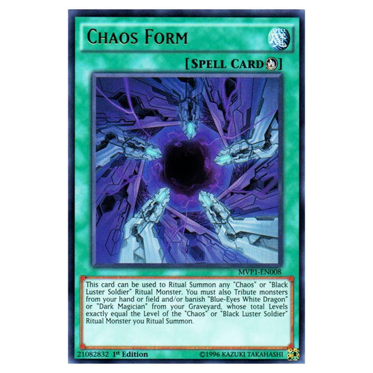 Yu-Gi-Oh! - Yu-Gi-Oh! The Dark Side of Dimensions Movie Pack - Chaos Form (Ultra Rare) MVP1-EN008