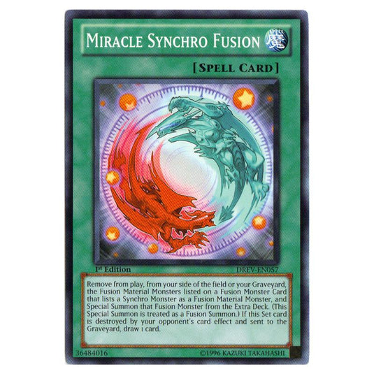 Yu-Gi-Oh! - Duelist Revolution - Miracle Synchro Fusion (Common) DREV-EN057