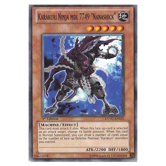 Yu-Gi-Oh! - Extreme Victory - Karakuri Ninja mdl 7749 "Nanashick" (Common) EXVC-EN031