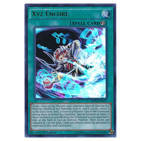 Yu-Gi-Oh! - 2014 Mega-Tin Mega Pack - Xyz Encore (Ultra Rare) MP14-EN117