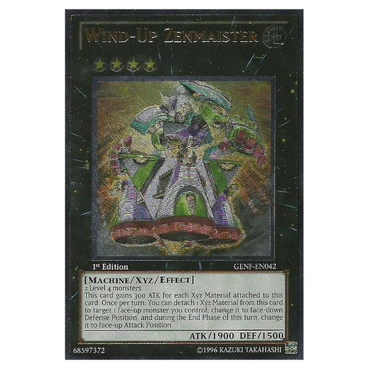 Yu-Gi-Oh! - Generation Force - Wind-Up Zenmaister (Ultimate Rare) GENF-EN042