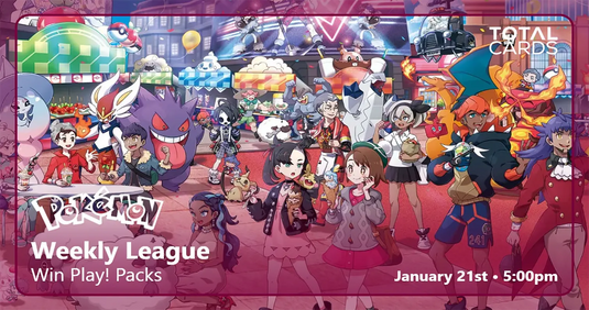 Pokémon - Kids League - Wednesday 5pm (21/01/26)