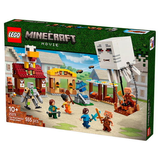 Lego - Minecraft - The Ghast Balloon Village Attack #21273