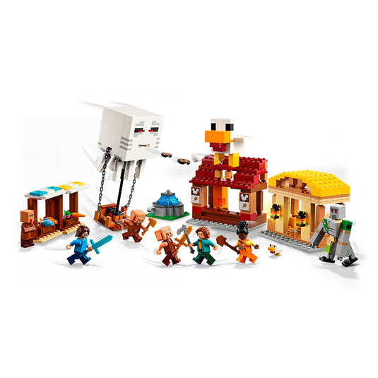 Lego - Minecraft - The Ghast Balloon Village Attack #21273