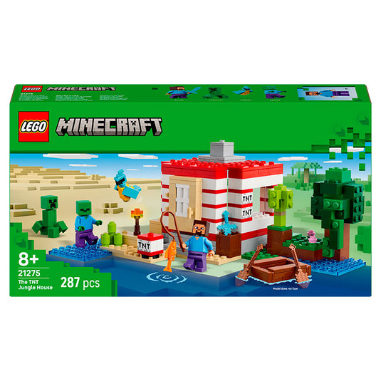 Lego - Minecraft - The TNT Jungle House #21275