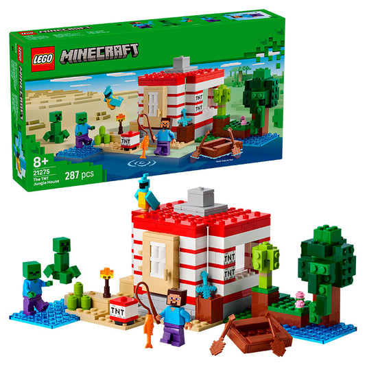 Lego - Minecraft - The TNT Jungle House #21275