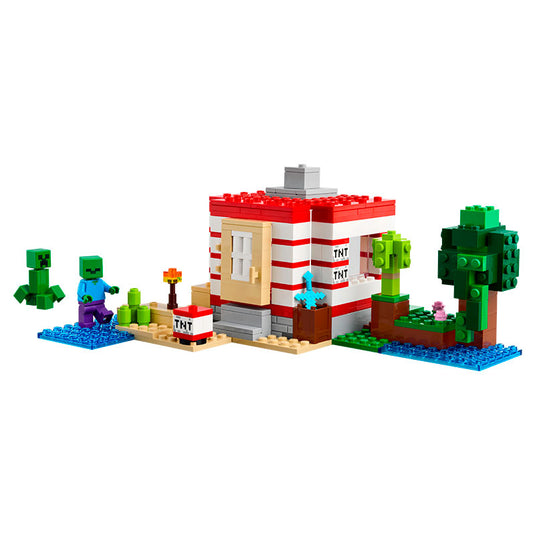 Lego - Minecraft - The TNT Jungle House #21275