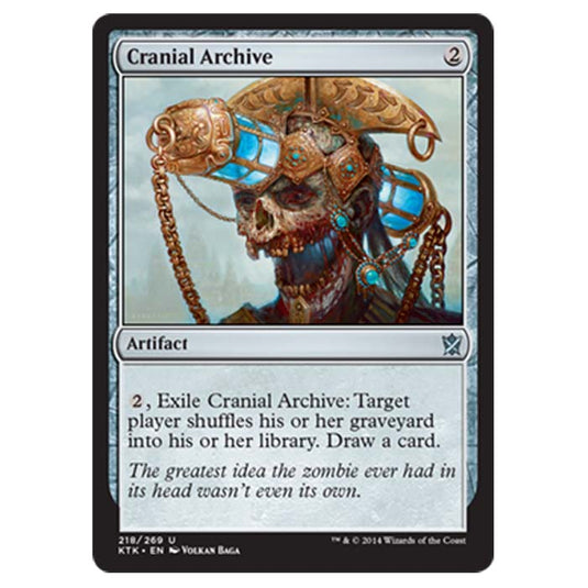 Magic the Gathering - Khans Of Tarkir - Cranial Archive - 218/269