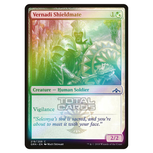 Magic The Gathering - Guilds of Ravnica - Vernadi Shieldmate (Foil) - 219/259