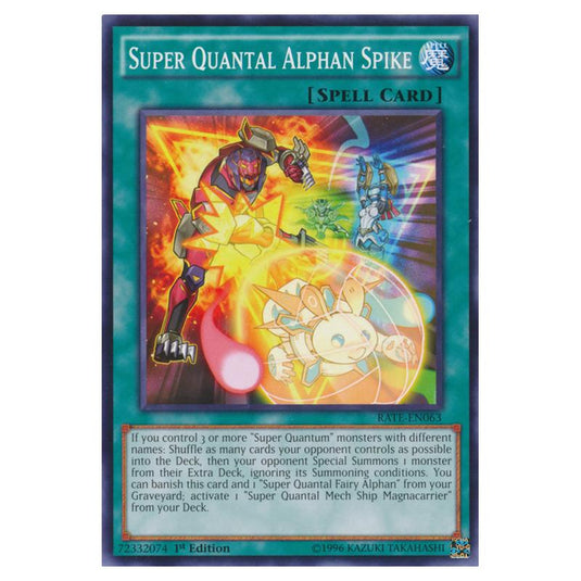 Yu-Gi-Oh! - Raging Tempest - Super Quantal Alphan Spike (Common) RATE-EN063