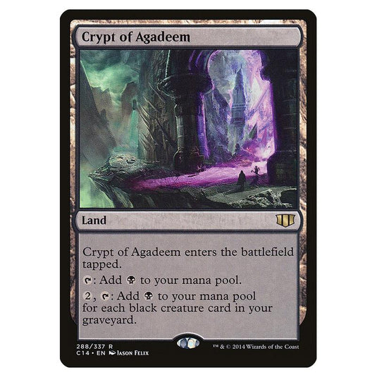 Magic The Gathering - Commander 2014 - Crypt Of Agadeem - 288