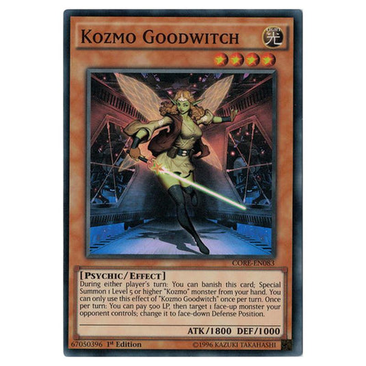 Yu-Gi-Oh! - Clash of Rebellions - Kozmo Goodwitch (Super Rare) CORE-EN083