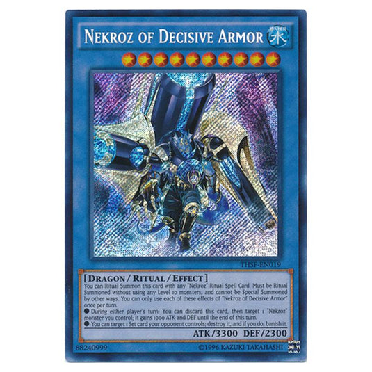 Yu-Gi-Oh! - The Secret Forces - Nekroz of Decisive Armor (Secret Rare) THSF-EN019