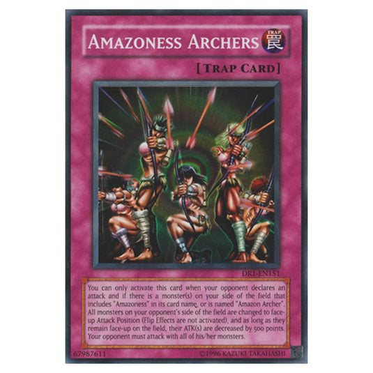 Yu-Gi-Oh! - Dark Revelation Volume 1 - Amazoness Archers (Super Rare) DR1-EN151