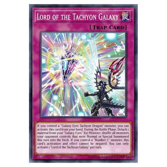 Yu-Gi-Oh! - Maze of the Master - Lord of the Tachyon Galaxy (Rare) MZTM-EN017