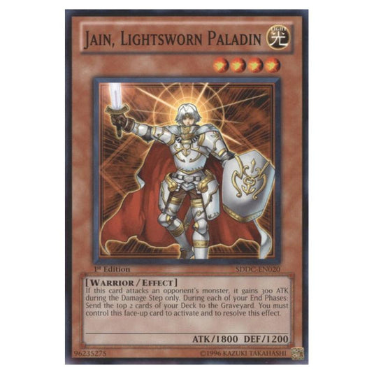 Yu-Gi-Oh! - Dragons Collide Structure Deck - Jain, Lightsworn Paladin (Common) SDDC-EN020