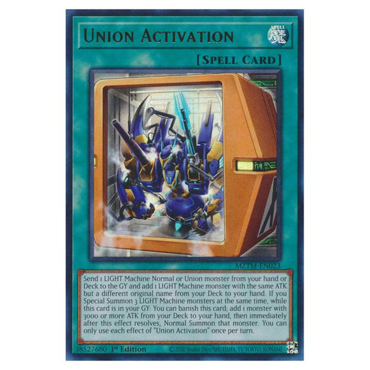 Yu-Gi-Oh! - Maze of the Master - Union Activation (Ultra Rare) MZTM-EN023