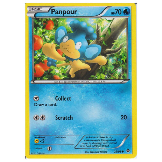 Pokemon - Black & White - Emerging Powers - Panpour 22/98