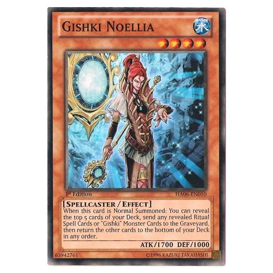 Yu-Gi-Oh! - Hidden Arsenal 6 - Omega Xyz - Gishki Noellia (Super Rare) HA06-EN010