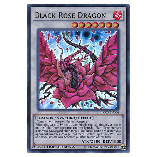 Yu-Gi-Oh! - Legendary Collection 5D's - Black Rose Dragon (Ultra Rare) LC05-EN004